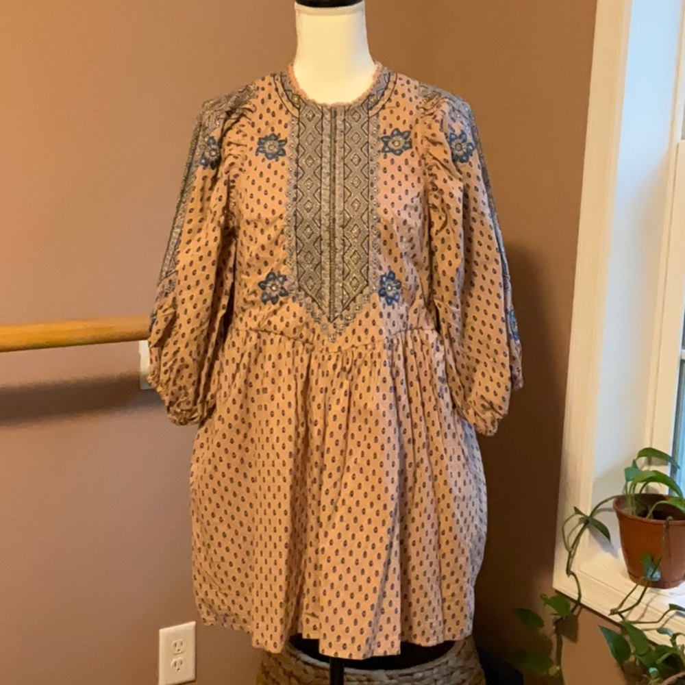 Anthropologie tunic/boho dress S